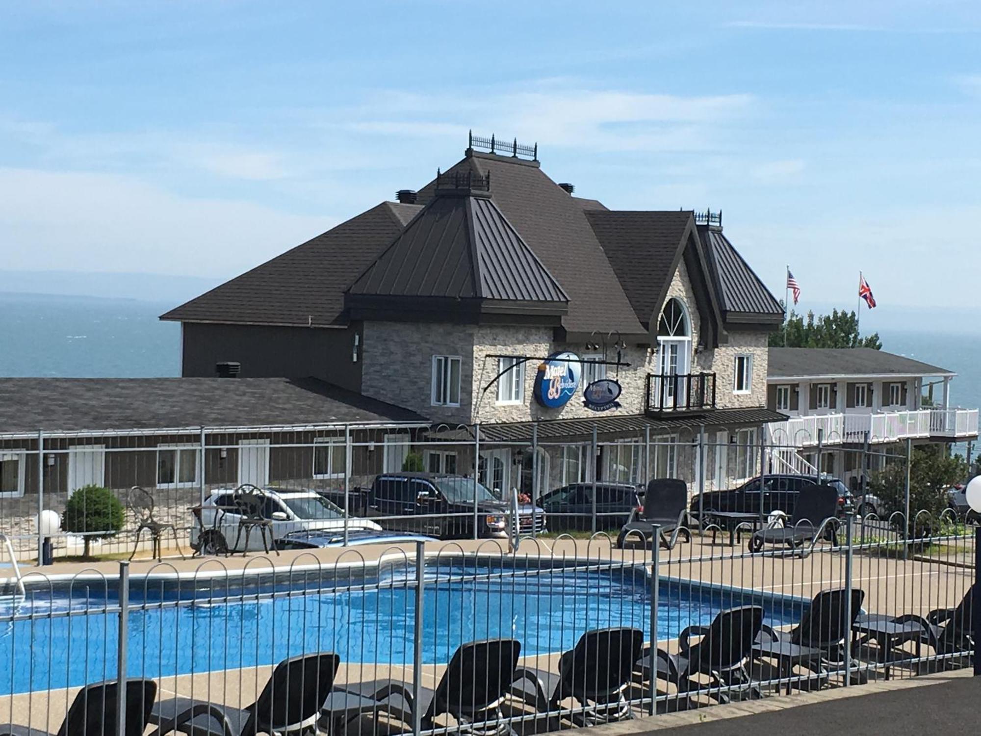 Motel Vue Belvedere Saint-Siméon Zewnętrze zdjęcie