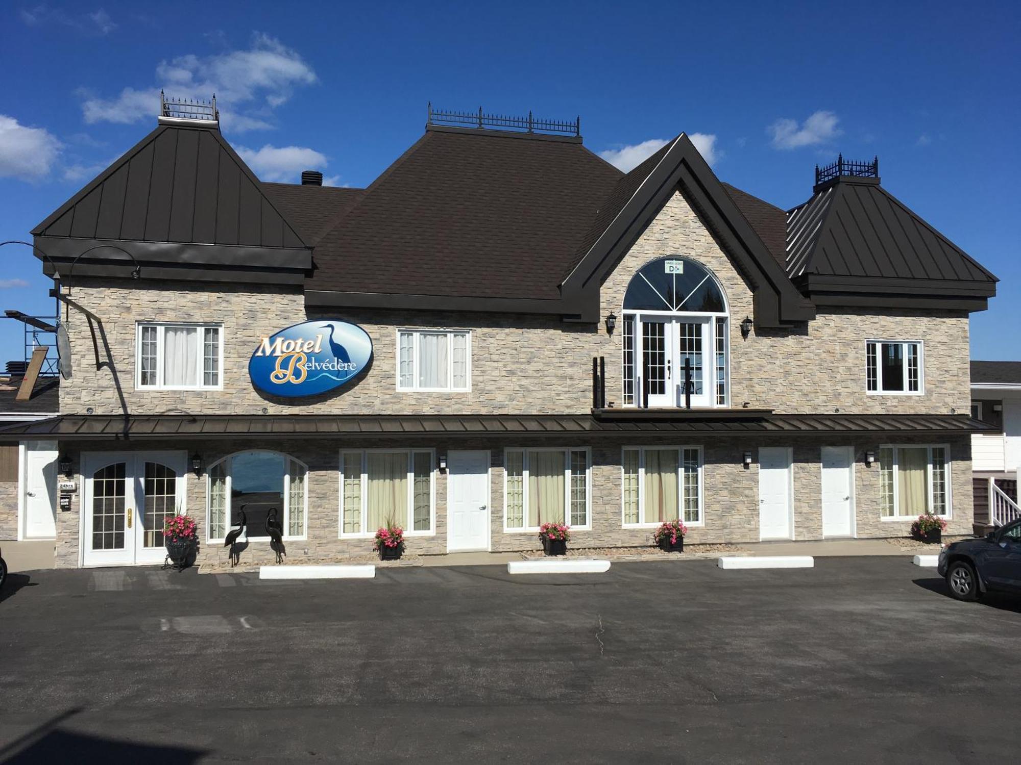 Motel Vue Belvedere Saint-Siméon Zewnętrze zdjęcie