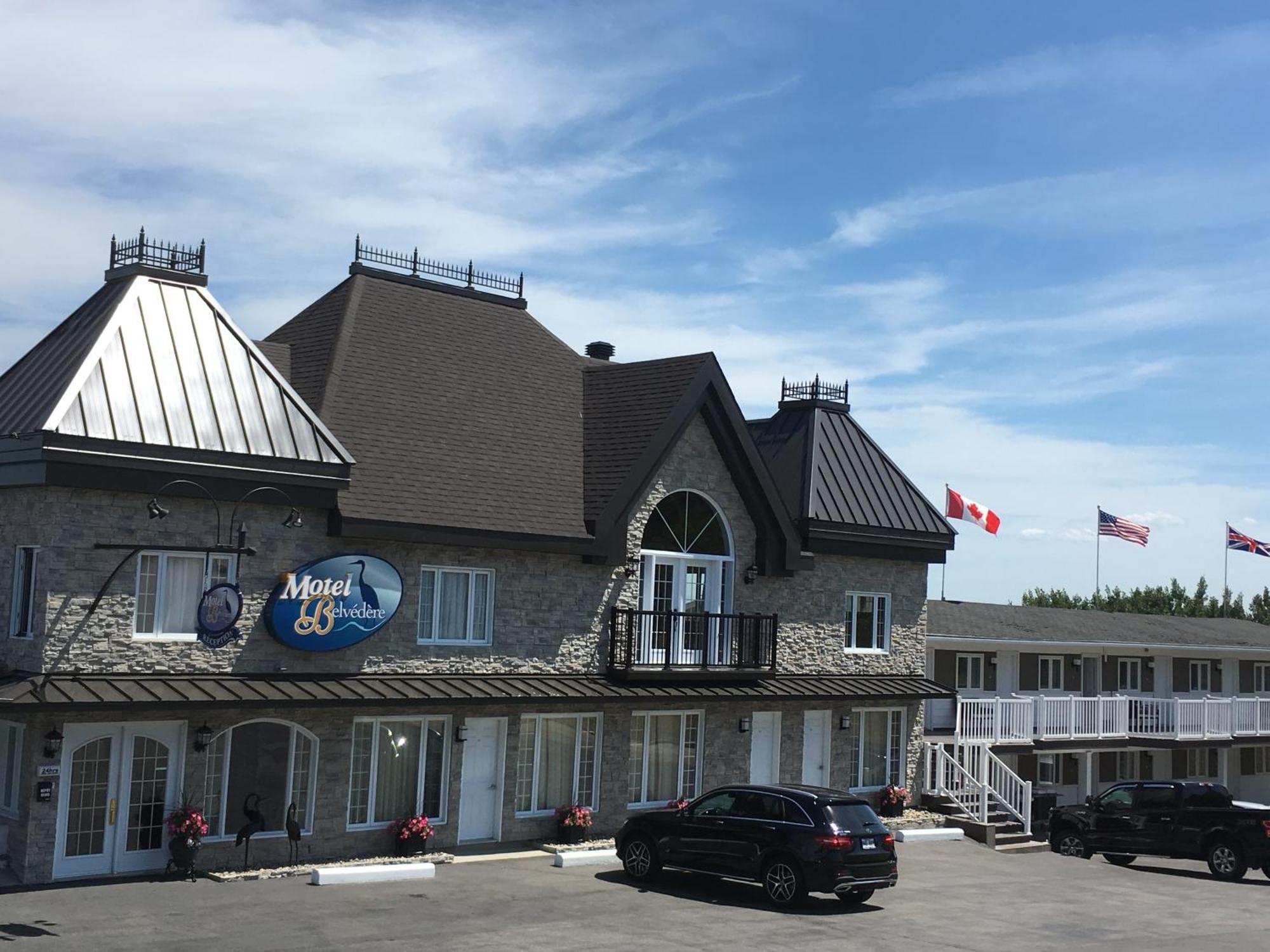 Motel Vue Belvedere Saint-Siméon Zewnętrze zdjęcie