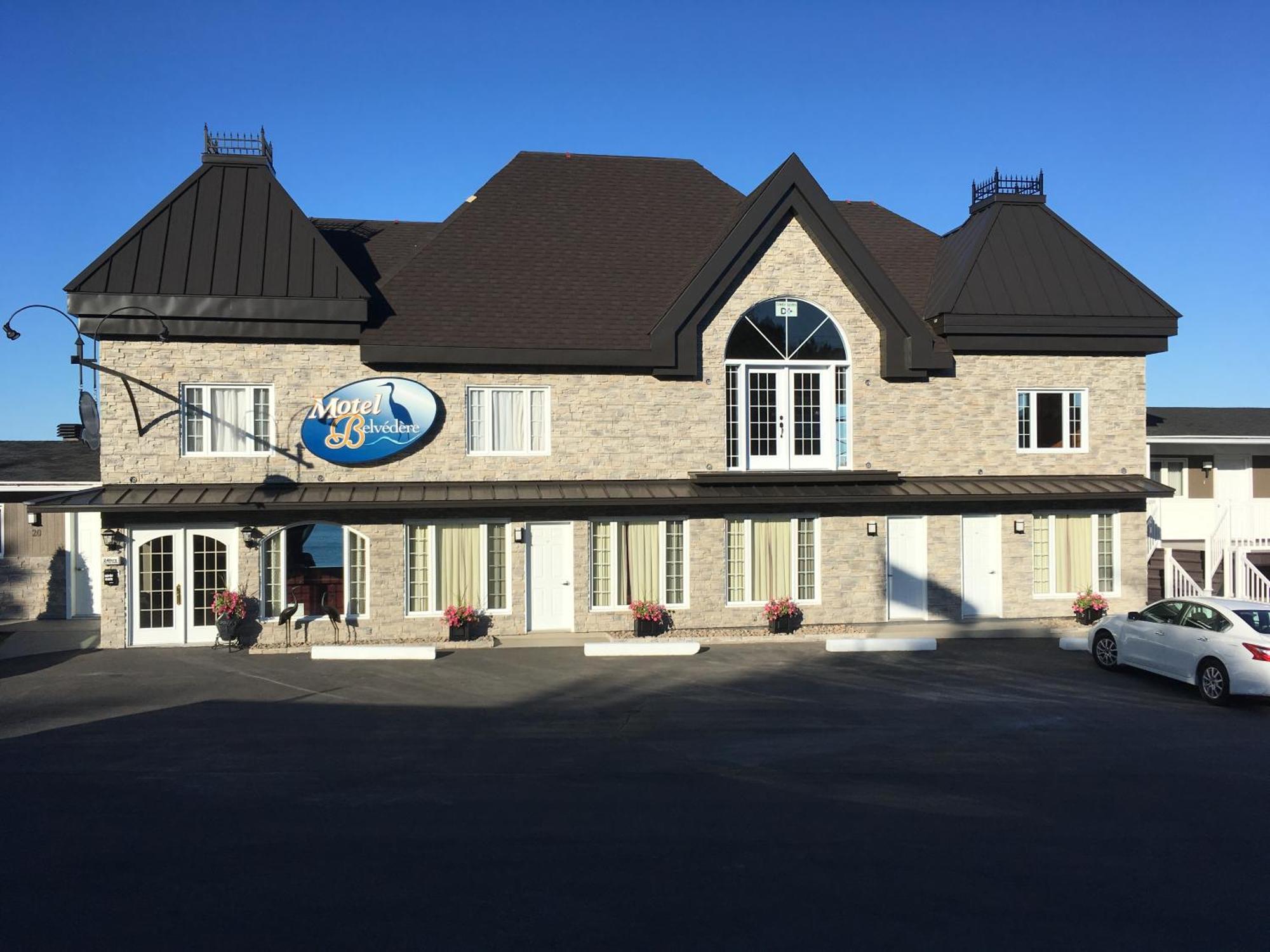 Motel Vue Belvedere Saint-Siméon Zewnętrze zdjęcie