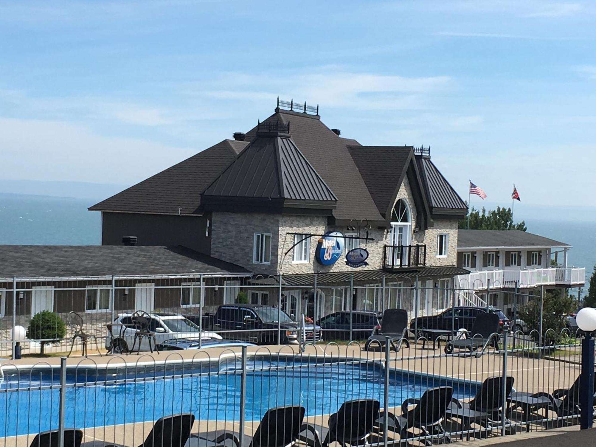 Motel Vue Belvedere Saint-Siméon Zewnętrze zdjęcie