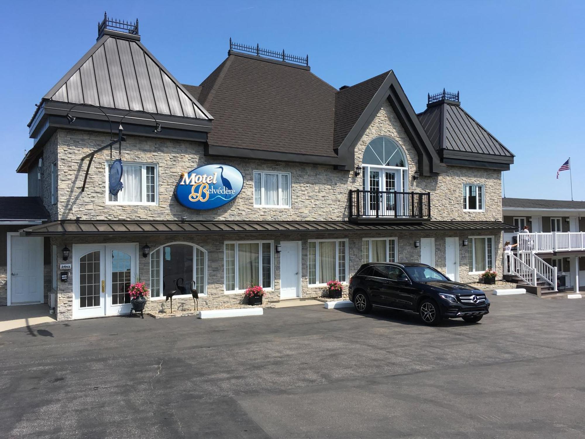 Motel Vue Belvedere Saint-Siméon Zewnętrze zdjęcie